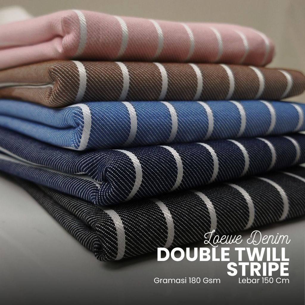 Loewe Denim Double Twill Stripe