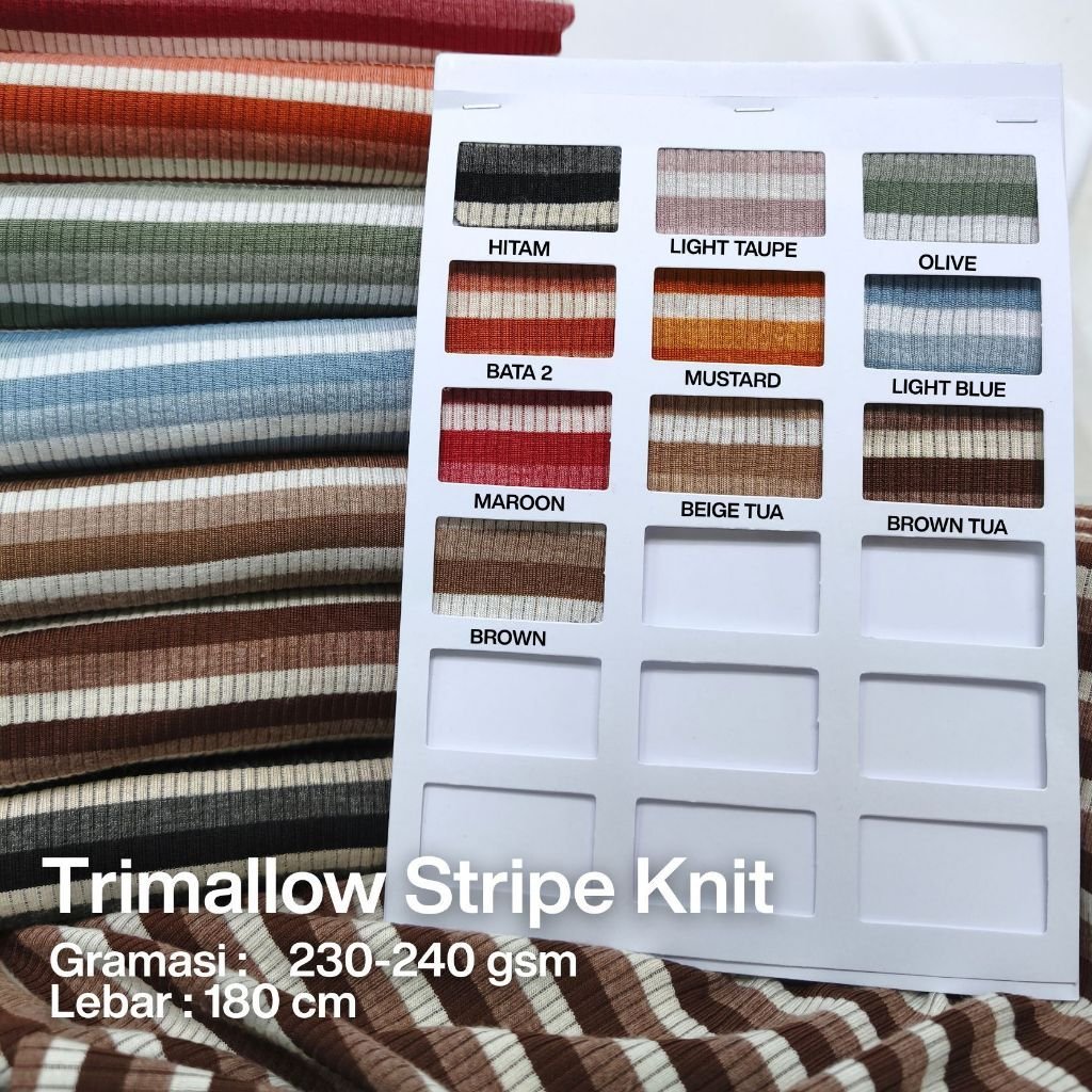 Trimallow Stripe Knit