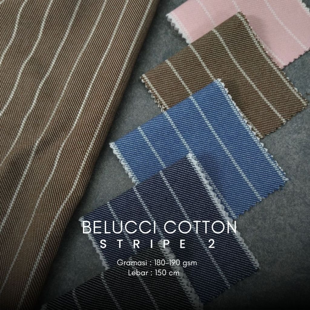 Belucci Cotton Stripe 2