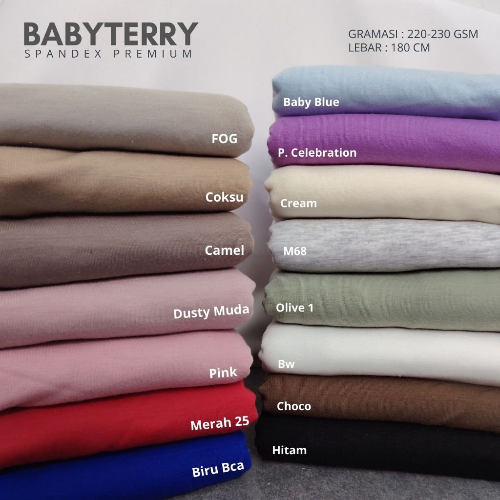 Babyterry Spandex Premium