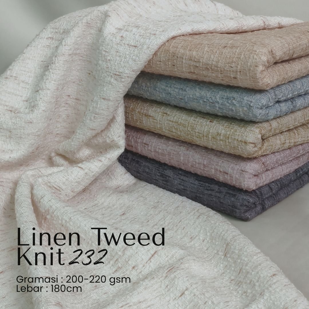 Linen Tweed Knit 232