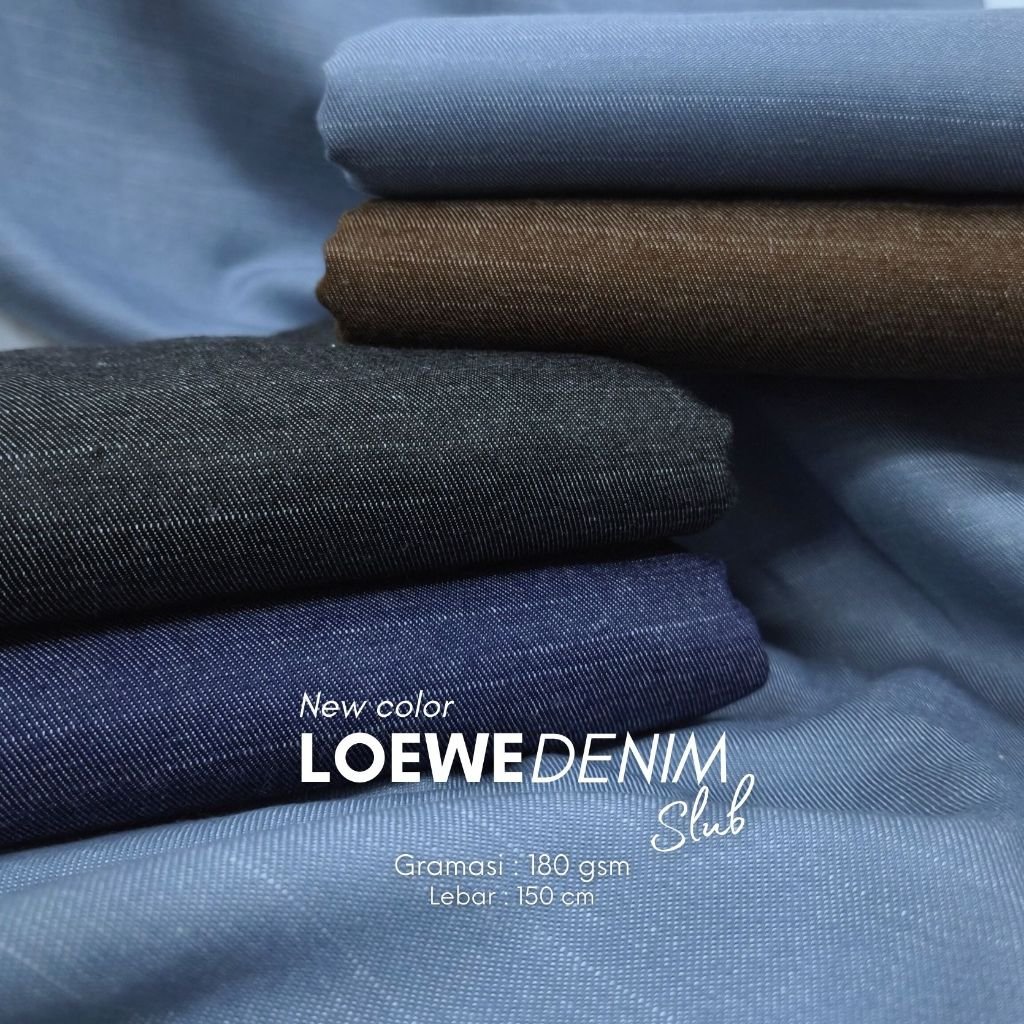 Loewe Denim Slub