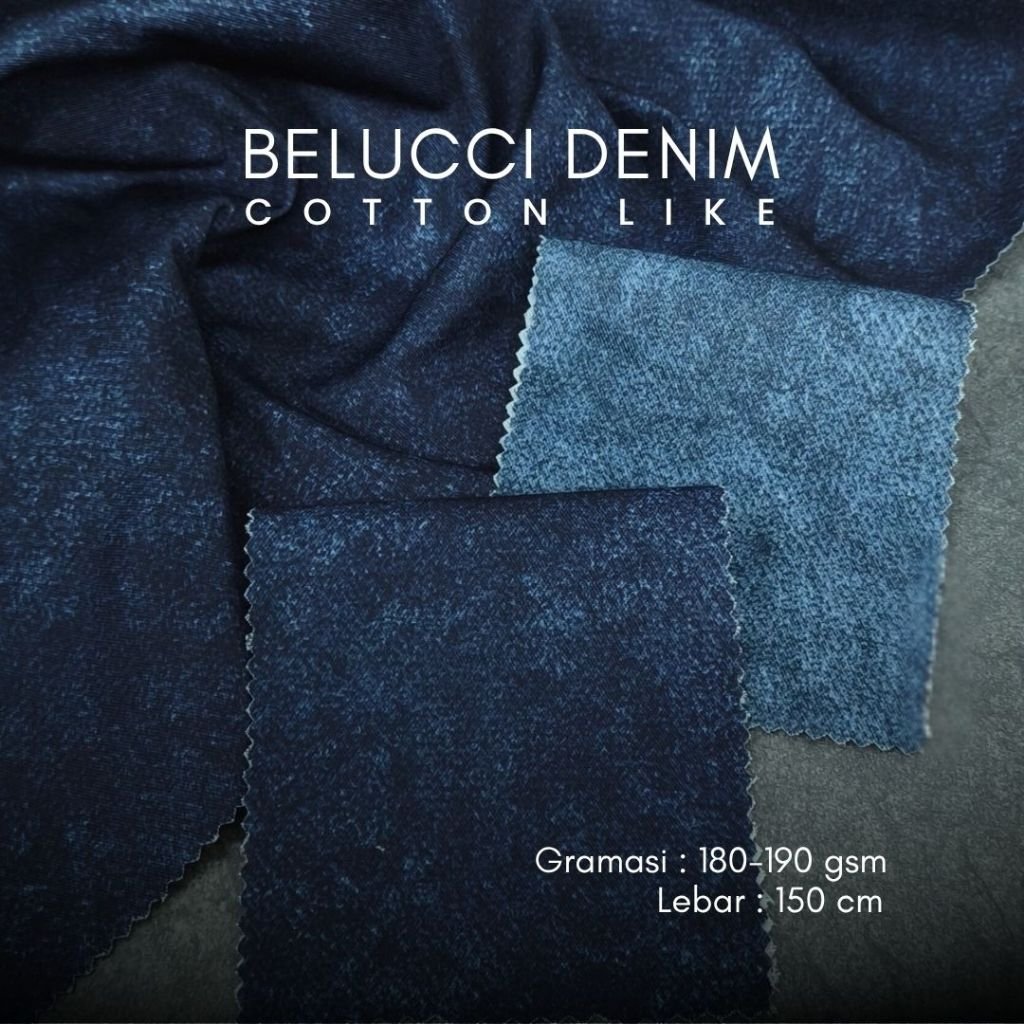 Belucci Denim Cotton Like