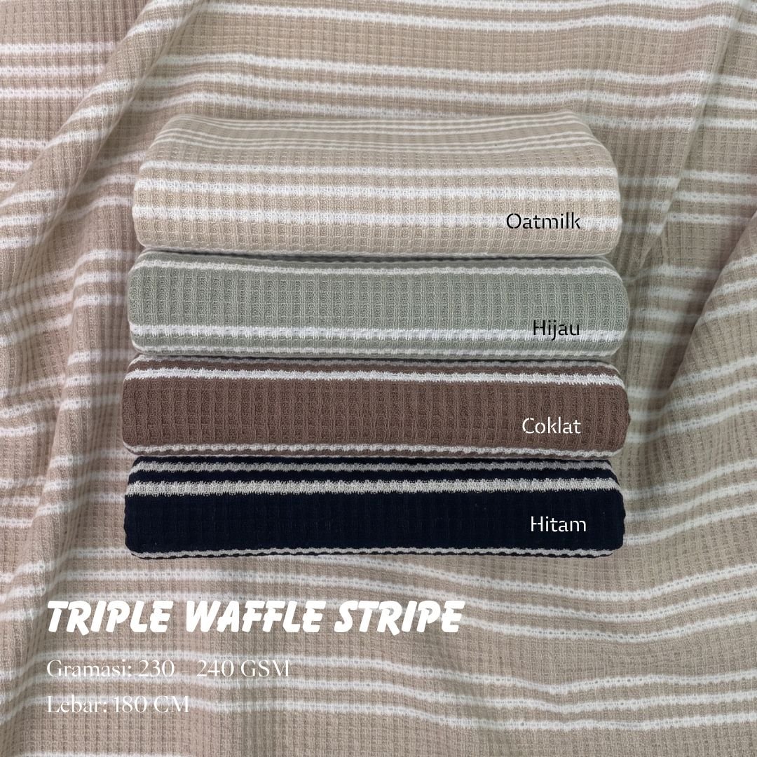 Triple Waffle Stripe