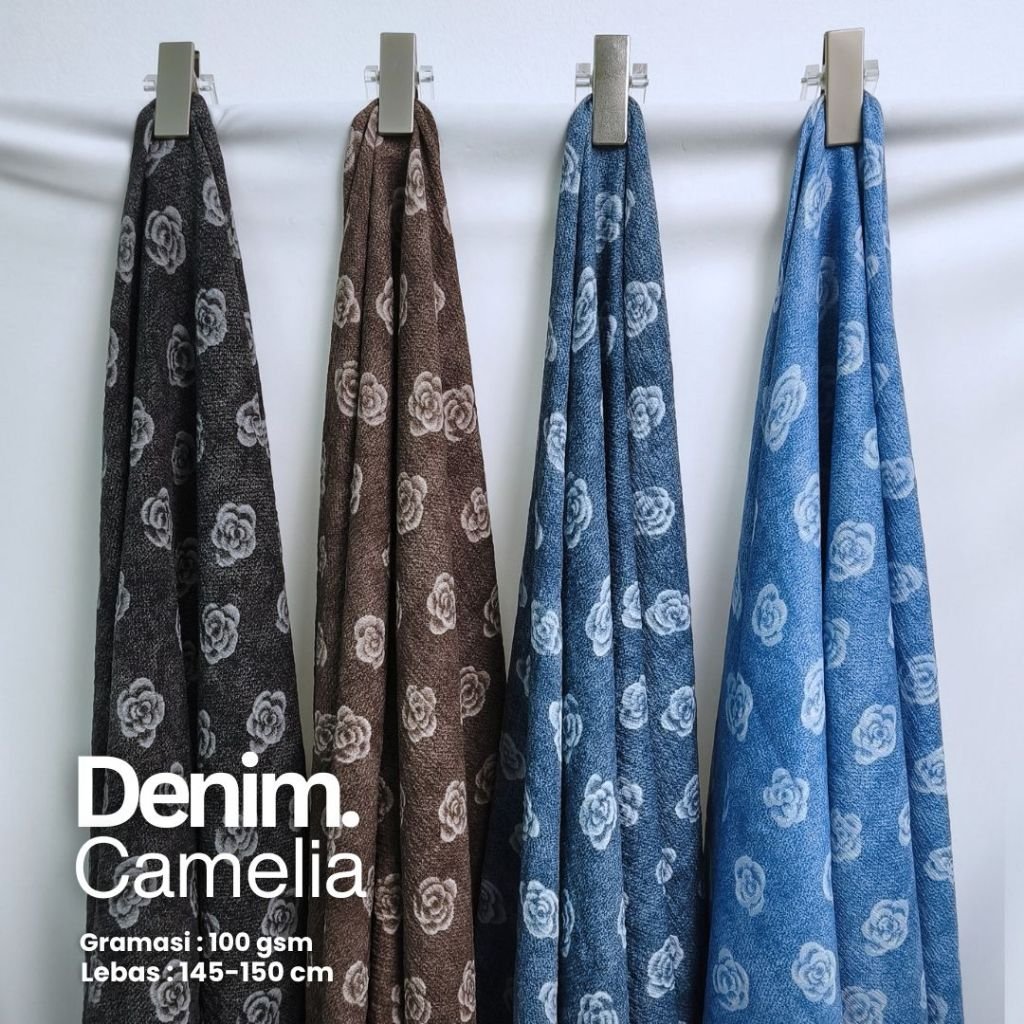 Denim Camelia